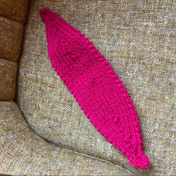 Hand knit ear warmer - Picture 3 of 3